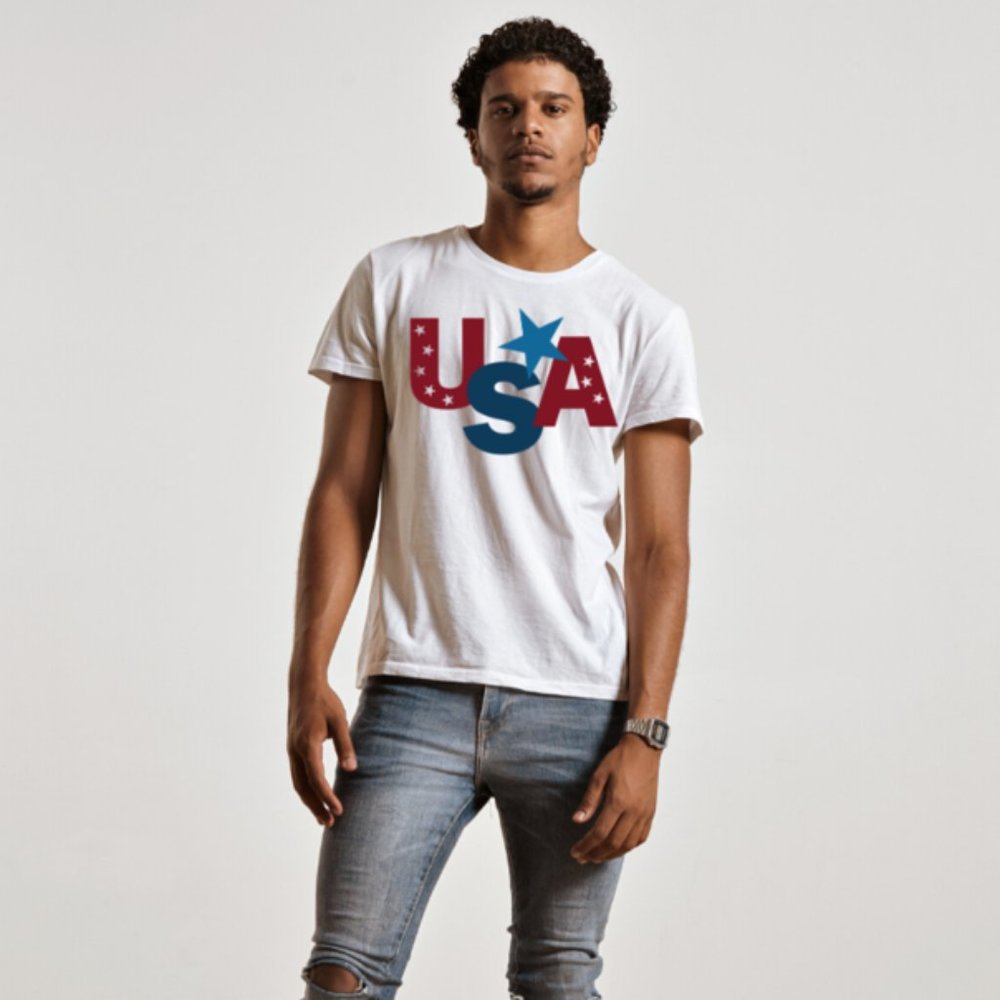 USA 4th of July T-Shirt Tee